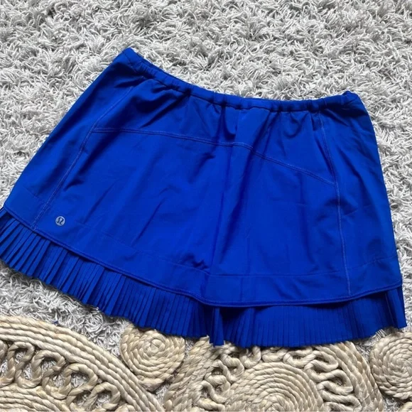 lululemon City Sky Run By Skirt in Harbor Blue 8 - Picture 5 of 6